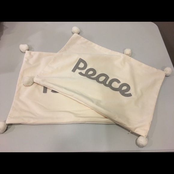 Set of 2 Pillow Covers NWOT 12x20” Velvet Soft - Picture 2 of 2